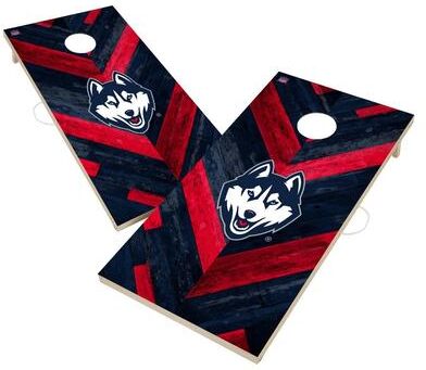 Skip's Garage Connecticut UCONN Huskies Cornhole Board Set