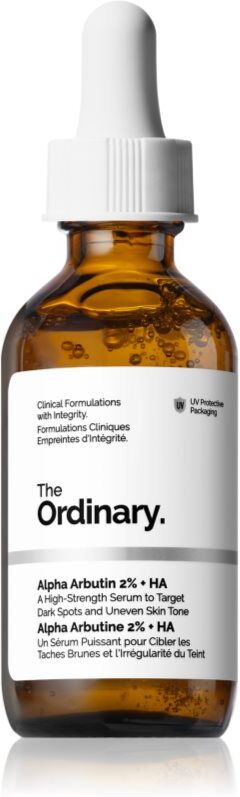 The Ordinary Alpha Arbutin 2% + HA aufhellendes Gesichtsserum mit Hyaluronsäure 60 ml
