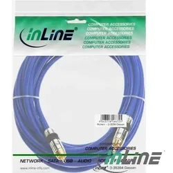 INLINE Cinch Kabel AUDIO, PREMIUM, 1x Stecker/Stecker, 2m