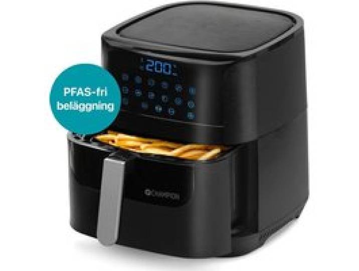 Friteuse à air - CHAMPION - AF600 - 5 5L - 1800W - Noir