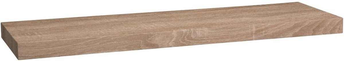 Houten Wandrek Licht Eiken - Plank Systeem voor Decoratie - 80 cm Lengte