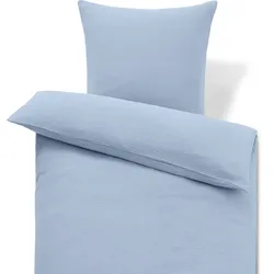 Tchibo - Musselin-Bettwäsche - hellblau