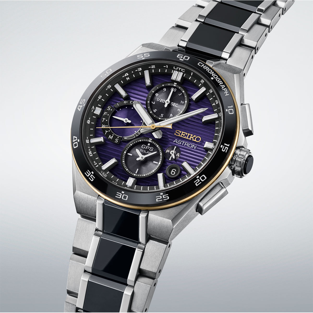 Seiko Astron GPS Solar Dual Time Chronograph 145th anniversary HAB011J1