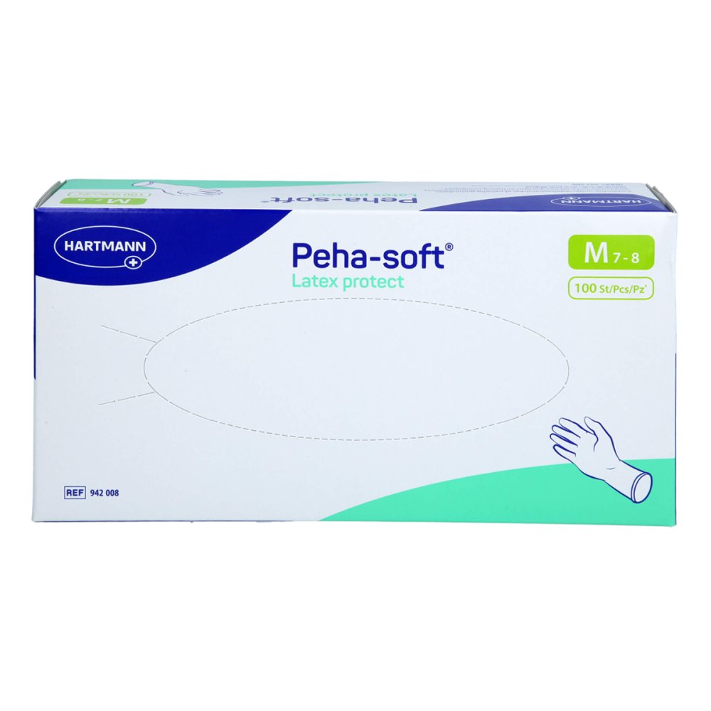 PAUL HARTMANN AG Peha-soft Lat.protect Einm.unt.hands.unst.pf M 18605695
