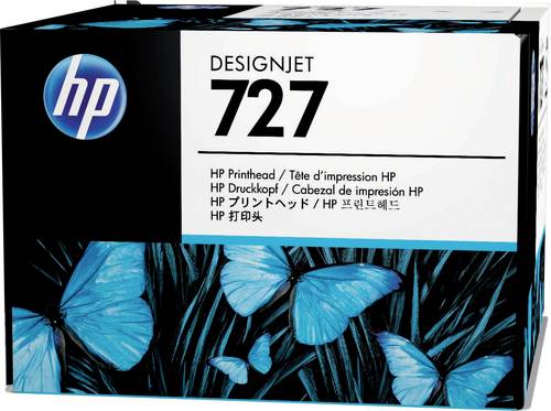 HP Druckkopf 727 Original Grau, Gelb, Photo Schwarz, Magenta, Matt Schwarz, Cyan B3P06A 1 St.
