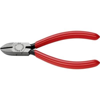 Knipex 76 01 125 Elektrotechnik und Feinwerktechnik Seitenschneider mit Facette 125mm