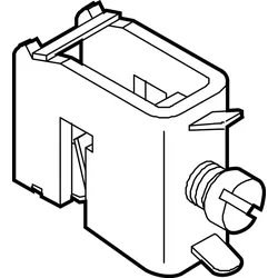 ABN XSH165N100 Sammelschienen-Klemme 16qmm für CU-Schienen 5mm (100 Stück)