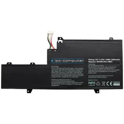 IPC OM03 (3 Zellen, 3800 mAh), Notebook Akku
