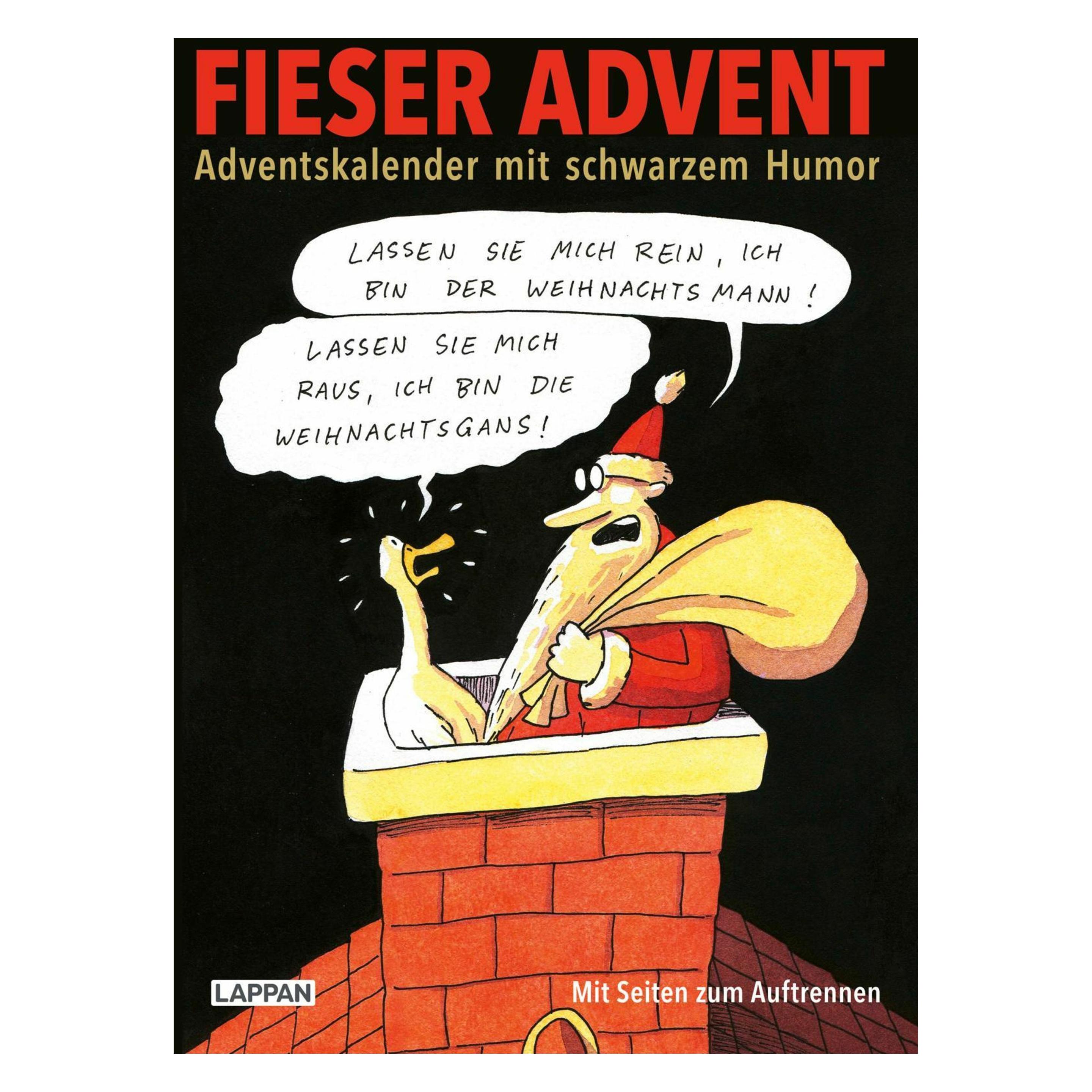 Carlsen Gieseking:Fieser Advent (24 Türchen) (49582495)