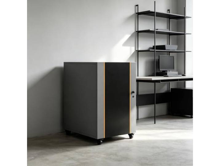 Stereo-Schrank, Audio-Rack mit Verstellbaren Regalen und Kabelorganizer Audio-Rack, Moderner Stereo-Schrank, Heim-Mediaständer, Verstellbare Regale