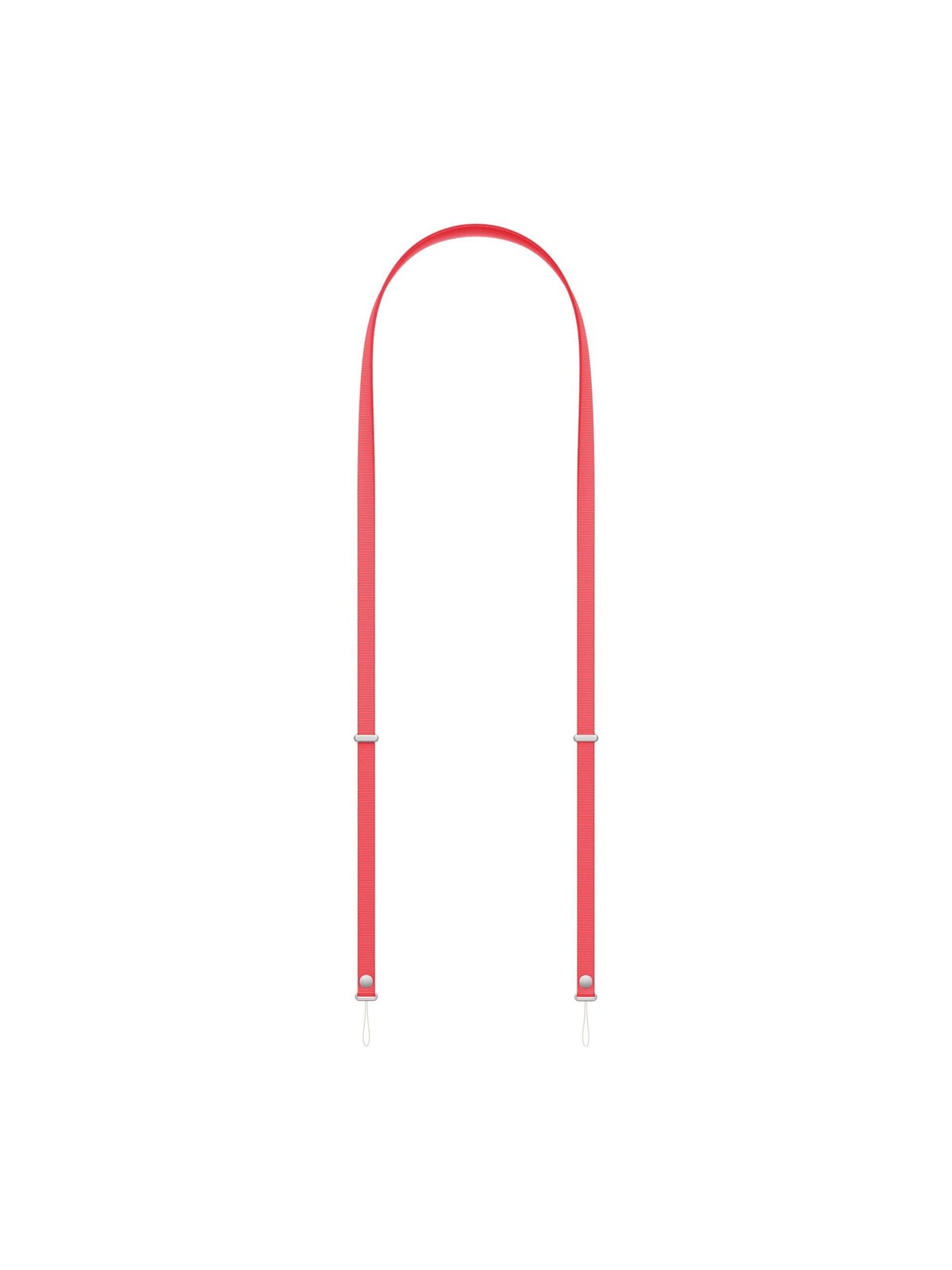 Apple Crossbody Strap - Bright Guava
