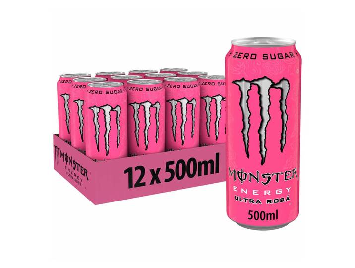 Monster Energy Ultra Rosa - 12 x 500 ml