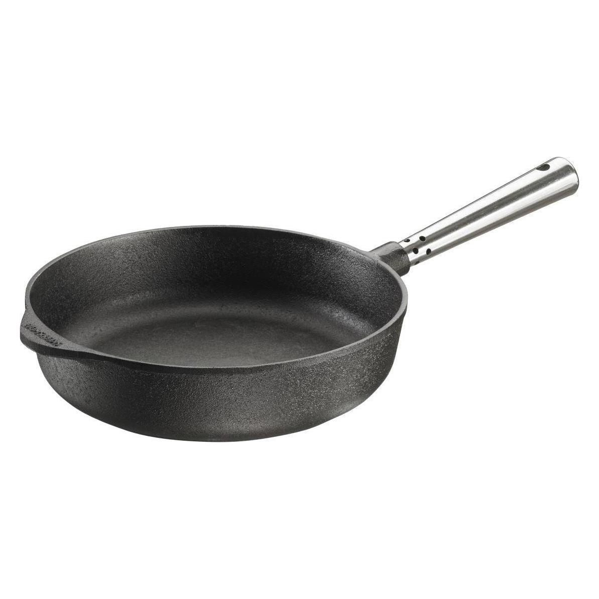 Skeppshult Gusseisen Servierpfanne Stahlgriff (Gusseisen, 21.50 x 6.20 cm) (0250)