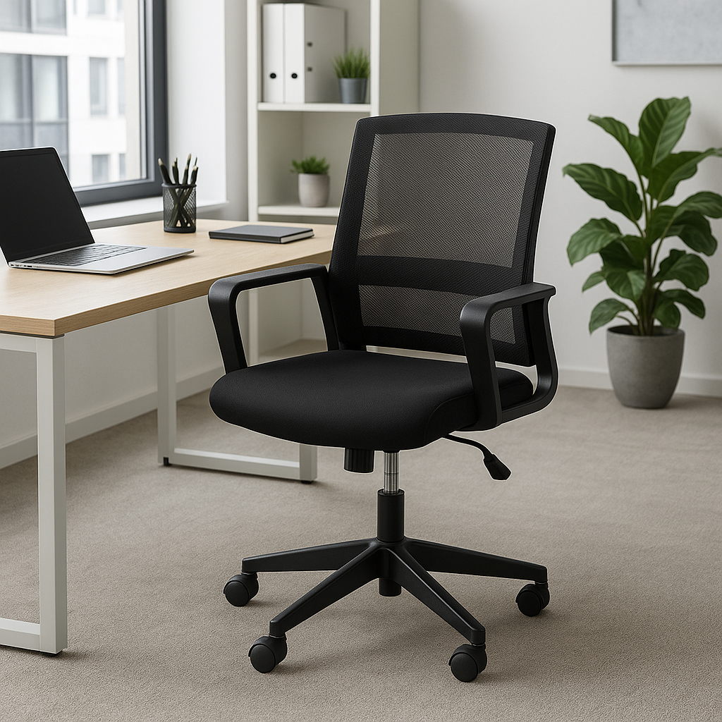 B2B Partner Bürostuhl LOW, grau