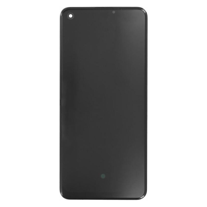 OEM Displayeinheit + Rahmen für OPPO A74 4G schwarz (Display, Oppo A74) (25448751)