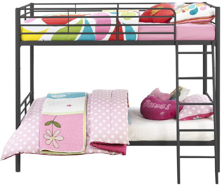 Mack + Milo Alastair Bunk Bed Black UK Single - DE 90 x 190 cm