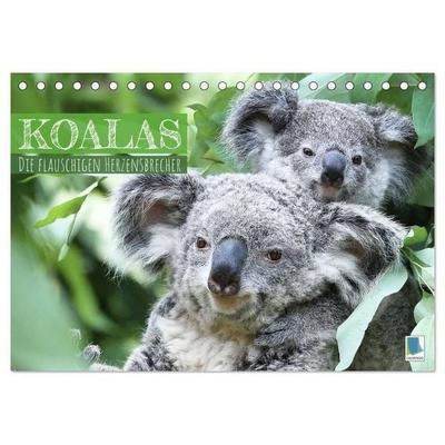 Koalas: die flauschigen Herzensbrecher (Tischkalender 2027 DIN A5 quer), CALVENDO Monatskalender
