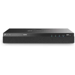 TP-Link VIGI NVR2016H-16MP 16 Channel PoE+ Network Video Recorder (3840 x 2160 Pixels), Netzwerkkamera, Schwarz