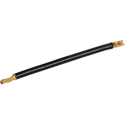 Hager Verdrahtungsbrücke, 1ph, 110mm, 6mm², 32A, Stift, isoliert, schwarz