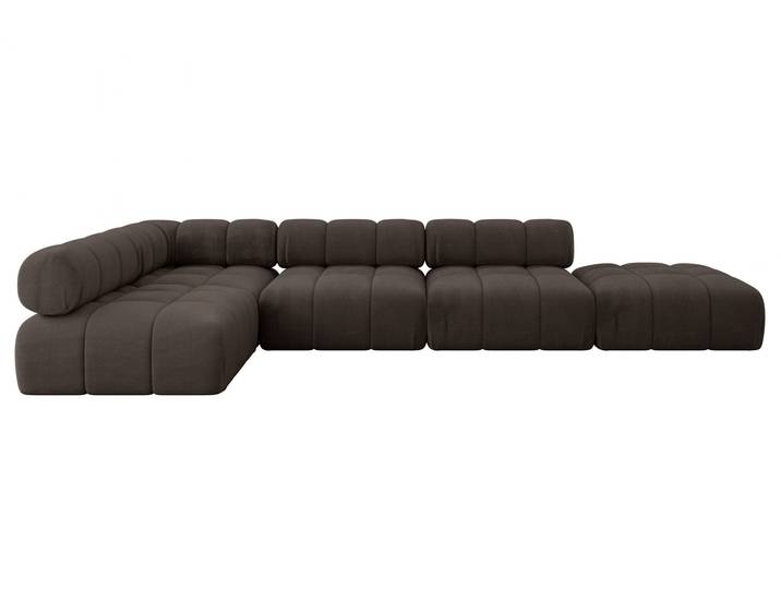 Ecksofa Favio-L2 Braun - Monolith 15