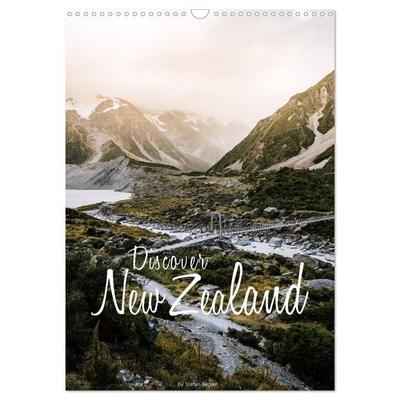 Discover New Zealand (Wall Calendar 2027 DIN A3 portrait), CALVENDO 12 Month Wall Calendar