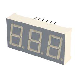 Kingbright 7-Segment-Anzeige Grün 2.2 V BA56-12GWA