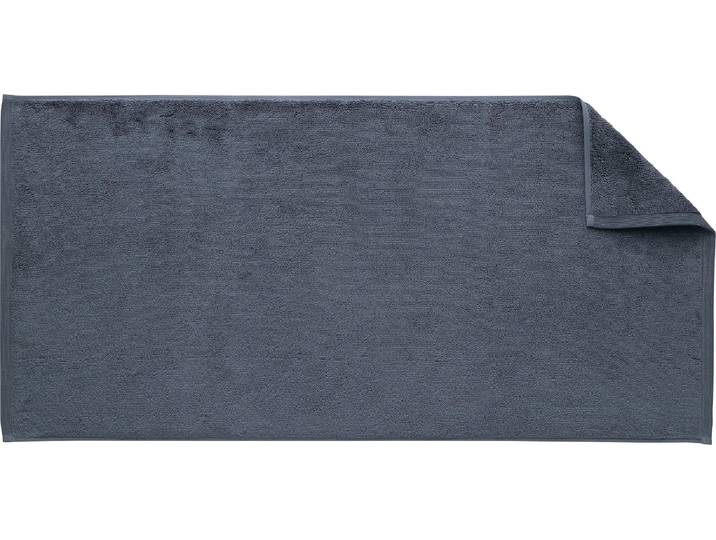 Handtücher EGERIA Elegant , grau (stone), B:50cm L:100cm, Walkfrottier, Obermaterial: 100% Baumwolle, Handtücher, Handtücher, Uni Programm mit Webkante, reine Baumwolle
