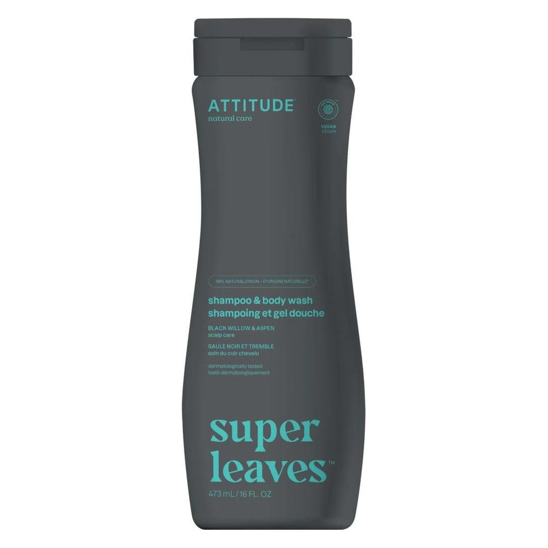 Attitude Super Leaves (Flüssiges Shampoo, 473 ml) (A41005)