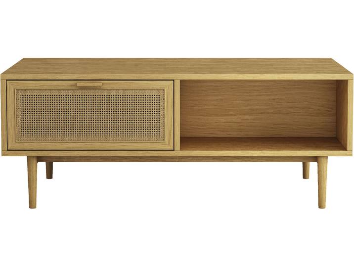 Couchtisch GOODPRODUCT Loralia , braun (naturfarben), B:115cm H:45cm T:60cm, Tische, Couchtisch