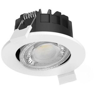 Philips LED-Einbaustrahler ClearAccent, warmweiß, 6W / 230V, schwenkbar, Loch-Ø 68mm