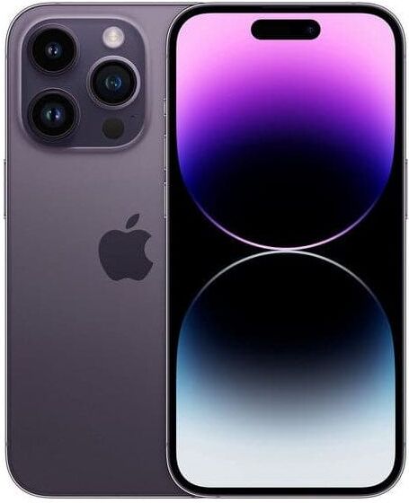 Apple iPhone 14 Pro 5G 512GB Deep Purple Sim-Free Unlocked Mobile Phone, Used - Good