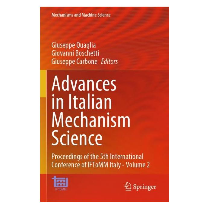 Springer Advances in Italian Mechanism Science (Englisch, Giovanni Boschetti, Giuseppe Carbone, Giuseppe Quaglia) (67757273)