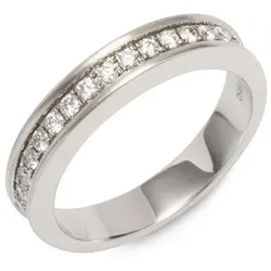 PLATINITY Ring 16 Brillanten zus. ca. 0,30ct Platin 950