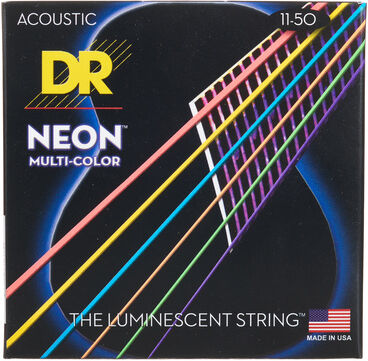 DR Strings Neon Multi NMCA-11