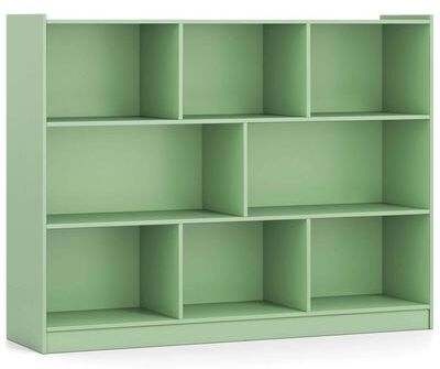 Kids Toy Organizer 8-Section Storage Daycare Shelf for Preschool