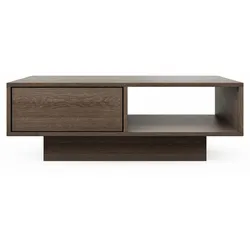 IDEAL Wohnen Couchtisch Scottsdale Holz Braun Buche