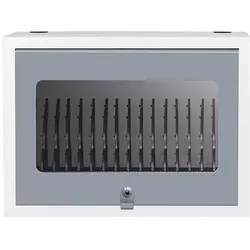 LogiLink SCS0104 (360 W, 15 Ports), USB Ladegerät, Grau