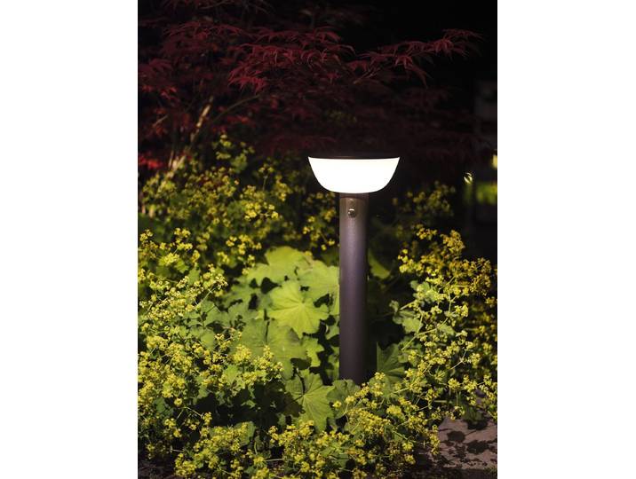 Luxform - Hybrid\, 1x Lawton pathlight\, 45/300LM\, black\, 1xPDQ