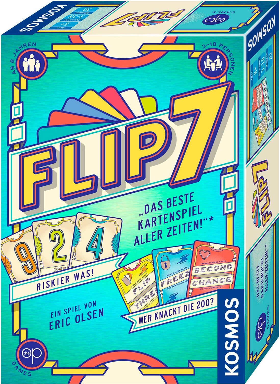 Spiel KOSMOS "Flip 7", bunt, Spiele, Kinder, Spiel