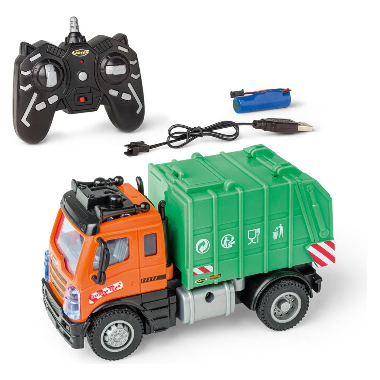 Carson 1:50 Nano City Müllwagen 2.4GHz (500907683)