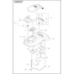 Original Husqvarna Klappe Bedieneinheit für Automower 415X