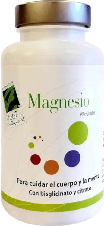 Cien por Cien Natural 100% Natural Magnesio 90 cápsulas