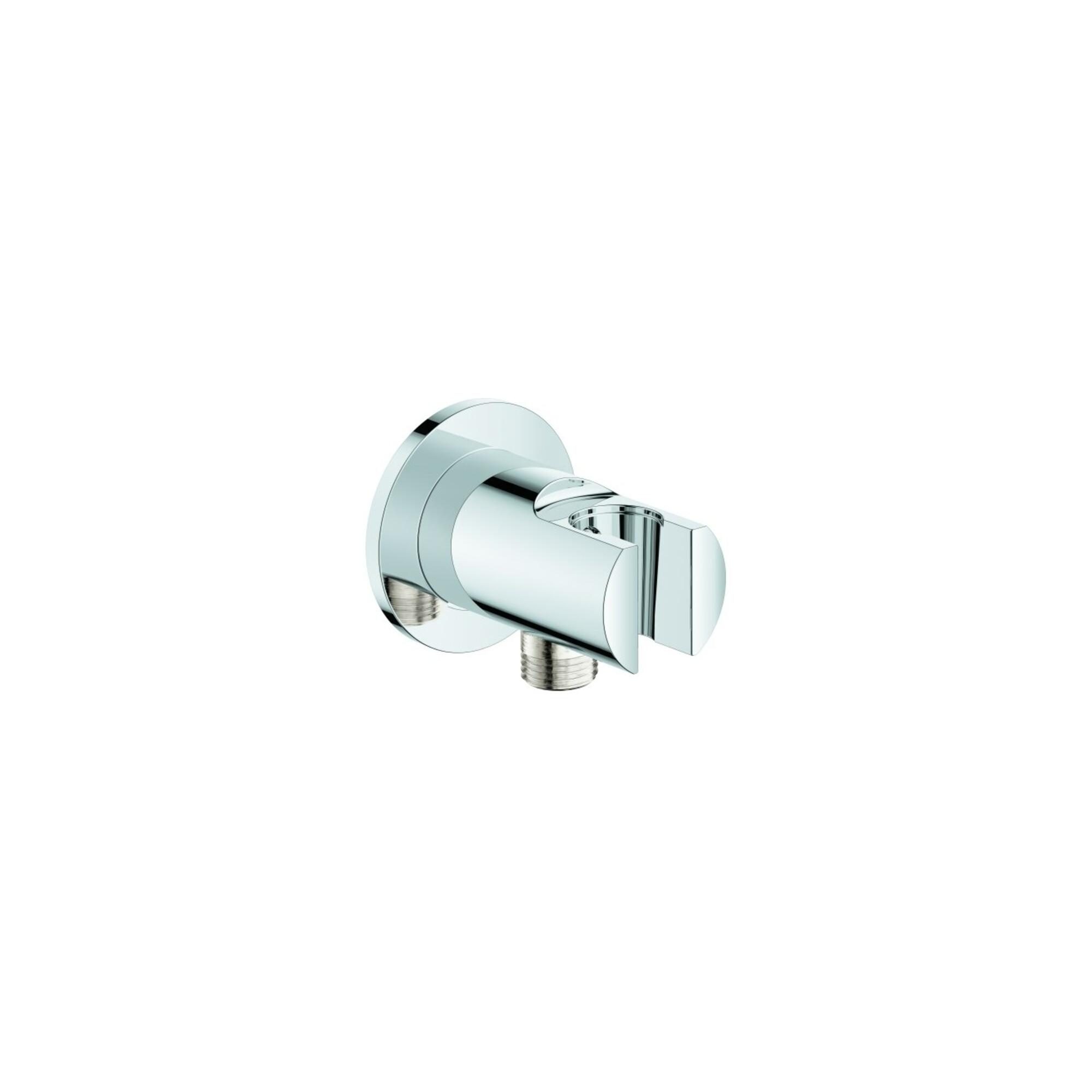 Grohe Wandanschlussbogen Tempesta 28679_1 mit Brausehalter eigens. chrom (28679001)