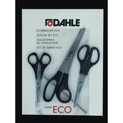Dahle Scheren-Set 13/16/21cm schwarz Packung mit 5 Stück