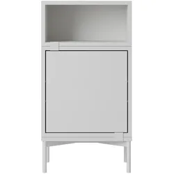 Muuto Stacked Storage Bedside Table - Configuration 2, grau