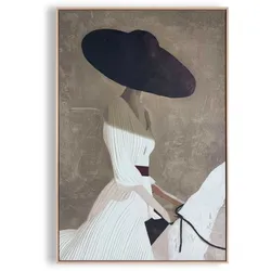 Bild ELEGANT RIDER (BHT 78x118x3,80 cm) - bunt - BHT 78x118x3,80 cm