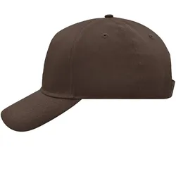 Basecap "MB6117" 5-Panel - dunkelbraun