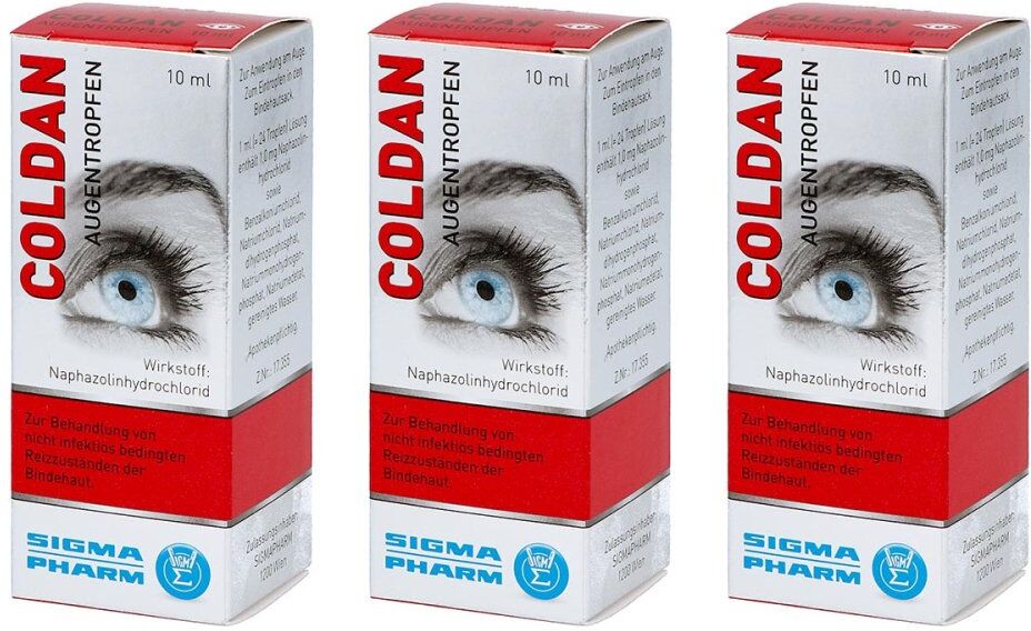 COLDAN Augentropfen 3x10ml