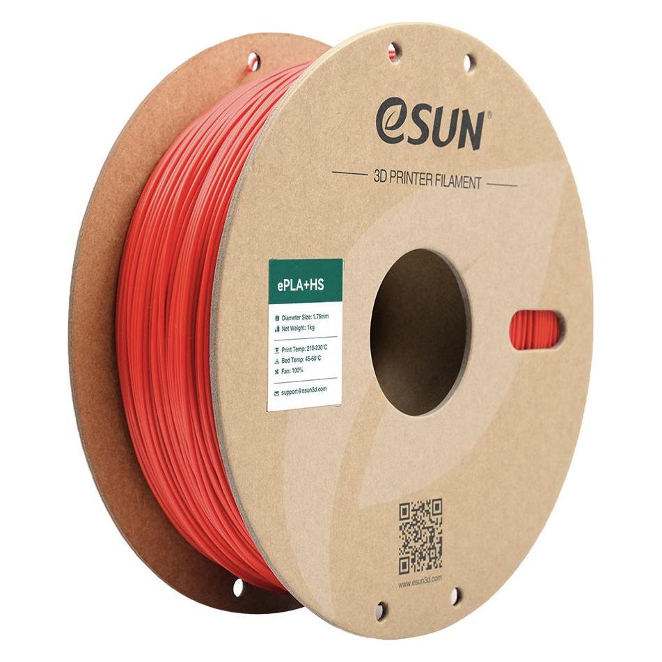 eSUN EPLA+HS 1,75mm RED 1kg (PLA+, 1000 g, 1.75 mm) (ePLA+HS-P175R1)