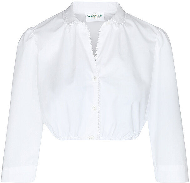 WENGER Dirndlbluse KLARA weiss   42 42